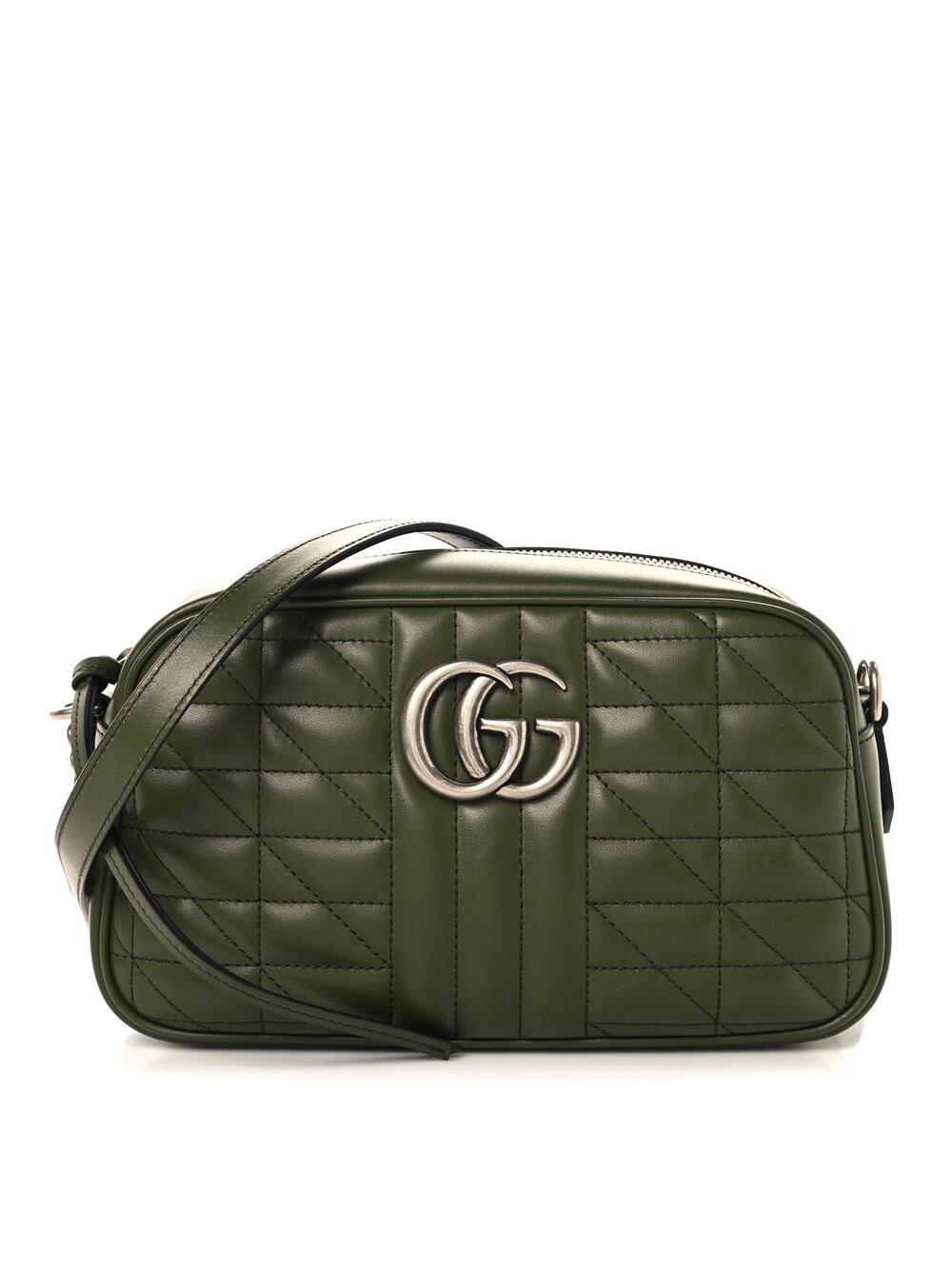 Gucci Calfskin Matelasse Aria Small Gg #324218G12B